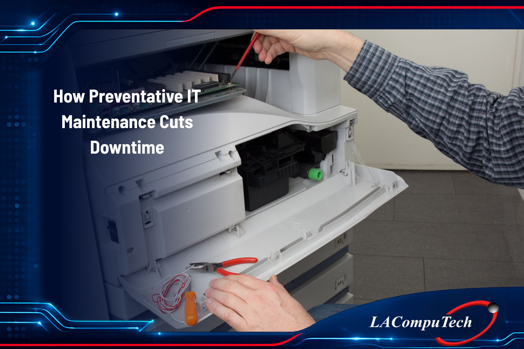 Preventative IT maintenance helping businesses reduce downtime and improve system reliability